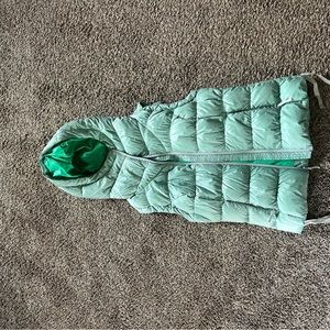 Eddie Bauer goose down hooded vest